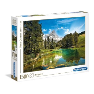 PUZZLE 1500 HQ Blue Lake - CLEMENTONI