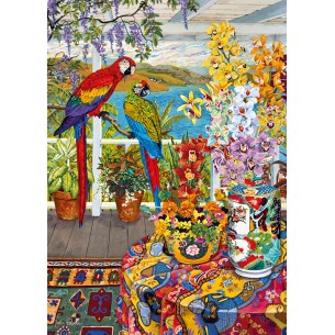 PUZZLE 1000 pcs - Parrots... 2