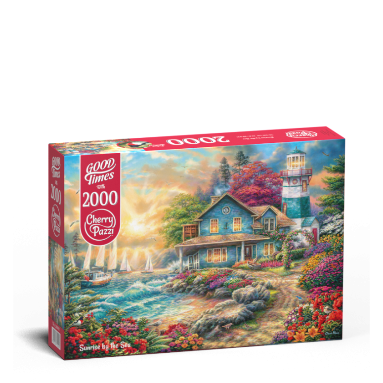 PUZZLE 2000 pcs - Sunrise by the Sea - CHERRY PAZZI