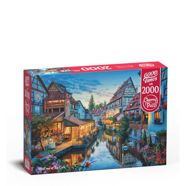 PUZZLE 2000 pcs - Meet me at the Cafe - CHERRY PAZZI