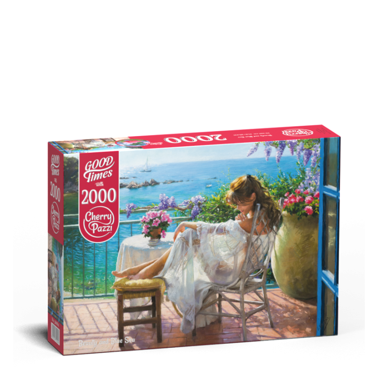 PUZZLE 2000 pcs - Beauty and Blue Sea - CHERRY PAZZI