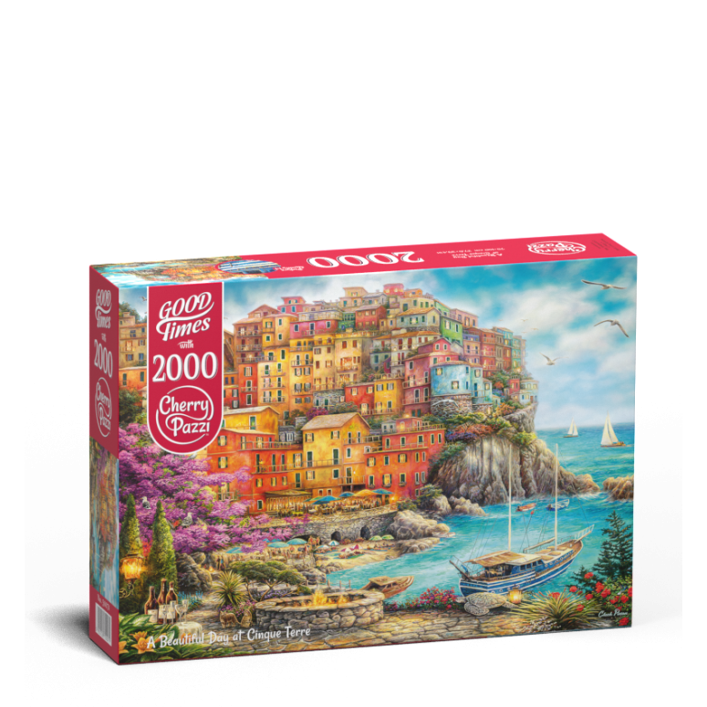 PUZZLE 2000 pcs - Cinque Terre - CHERRY PAZZI