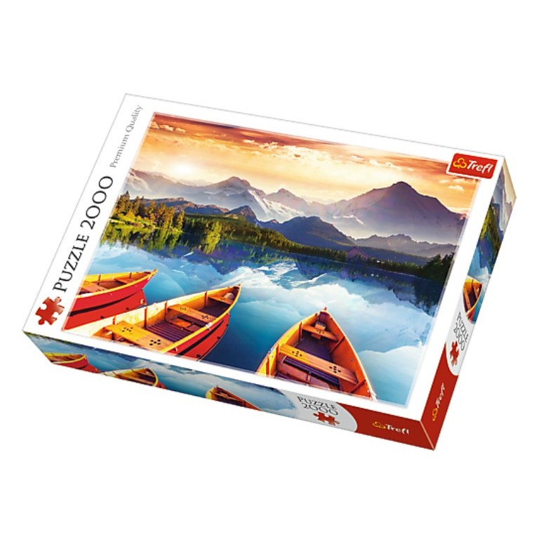 PUZZLE 2000 pcs - Crystal Lake - TREFL