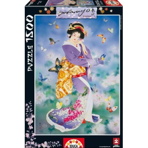 PUZZLE 1500 pcs - Chou No Mai, Haruyo Morita - EDUCA