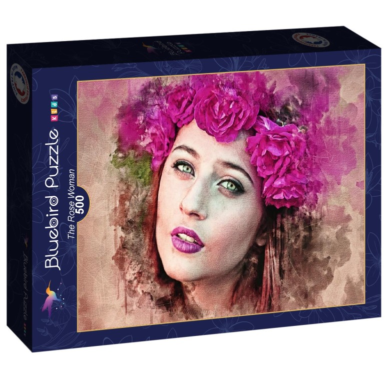 PUZZLE 500 pcs - The Rose Woman - BLUEBIRD