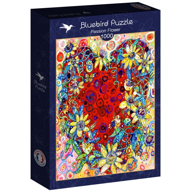 PUZZLE 1000 pcs - Passion Flower - BLUEBIRD