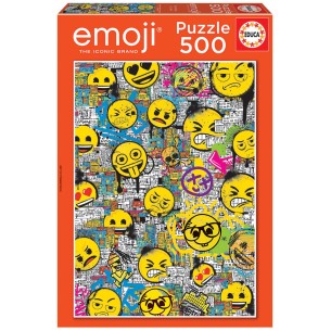 PUZZLE 500 pcs Emoji Graffiti - EDUCA