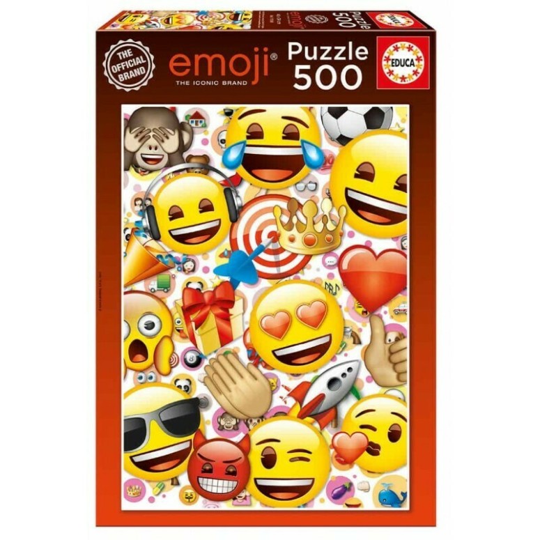 PUZZLE 500 pcs Emoji - EDUCA