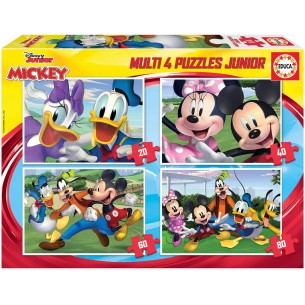 PUZZLES 20+40+60+80 pcs...