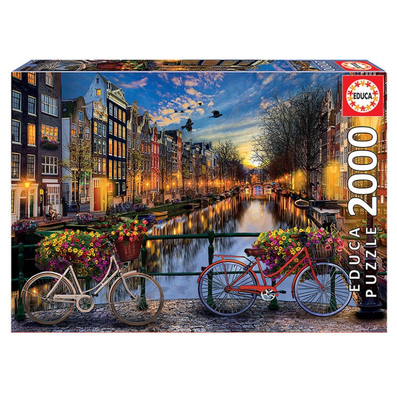 PUZZLE 2000 pcs Amsterdão - EDUCA