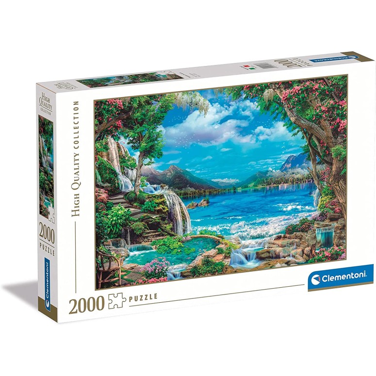 PUZZLE 2000 HQ Paradise on Earth - CLEMENTONI