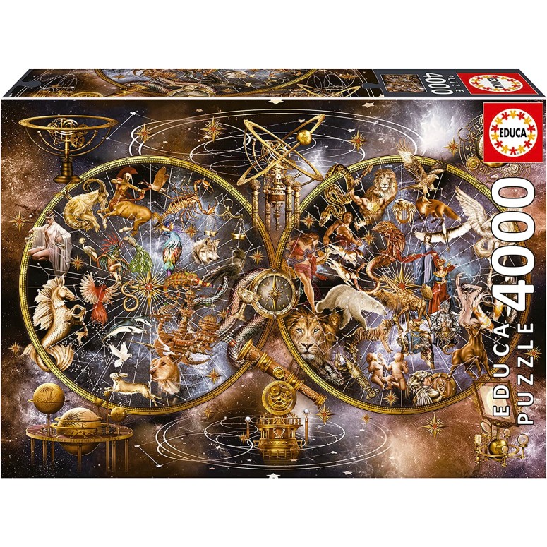 PUZZLE 4000 pcs Constelações- EDUCA