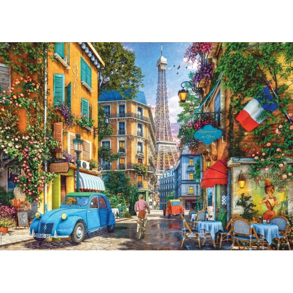 PUZZLE 4000 pcs Ruas de Paris - EDUCA