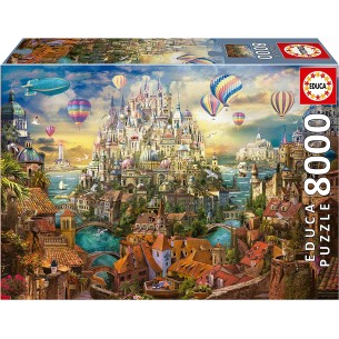 PUZZLE 8000 pcs Cidade dos...