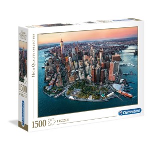 PUZZLE 1500 HQ New York - CLEMENTONI