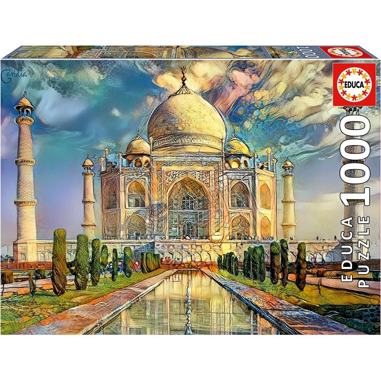 PUZZLE 1000 pcs Taj Mahal - India- EDUCA