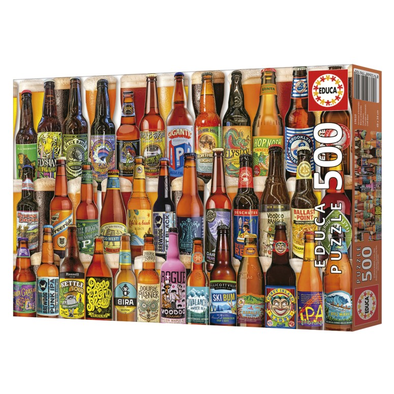 PUZZLE 500 pcs - Cervejas Artesanais - EDUCA