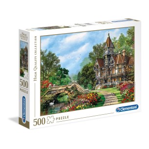 PUZZLE 500 HQ Old Waterway Cottage - CLEMENTONI