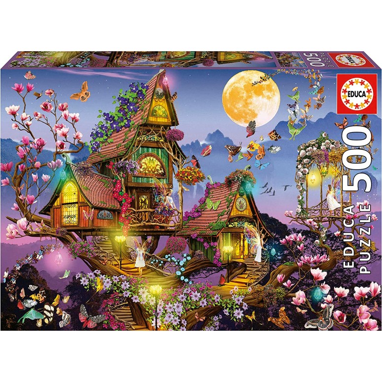 PUZZLE 500 pcs Casa das Fadas - EDUCA