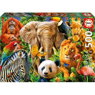 PUZZLE 500 pcs Foto Colagem...