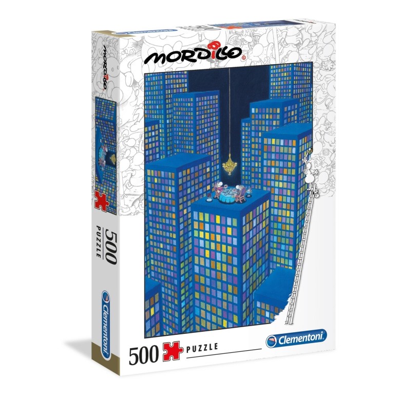 PUZZLE 500 Mordillo - The Dinner - CLEMENTONI