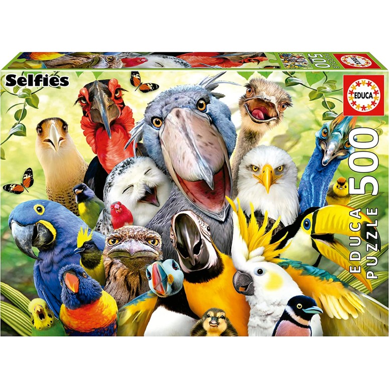 PUZZLE 500 pcs - Olha o Passarinho - EDUCA