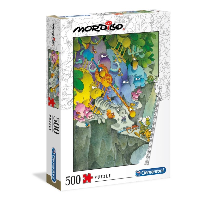 PUZZLE 500 Mordillo - The Surrender - CLEMENTONI