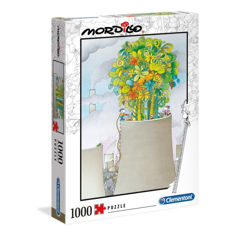 PUZZLE 1000 Mordillo - The Cure - CLEMENTONI