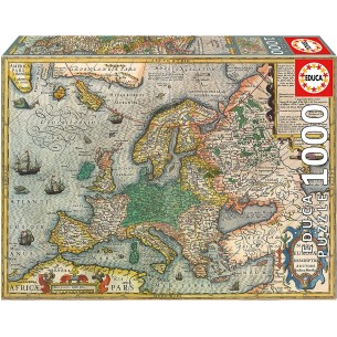 PUZZLE 1000 pcs Mapa da...