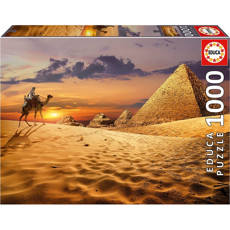 PUZZLE 1000 pcs Camelo no Deserto - EDUCA
