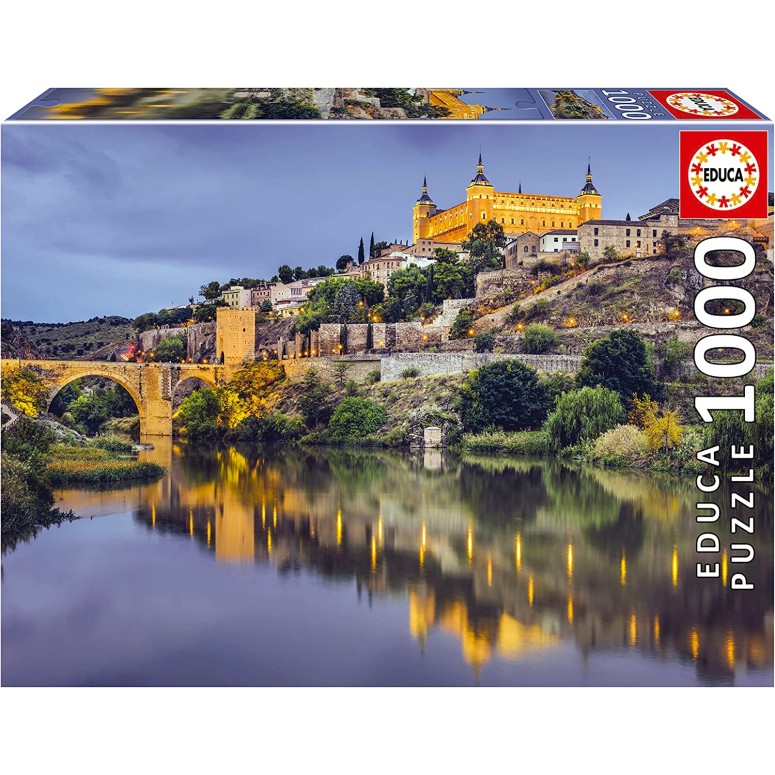 PUZZLE 1000 pcs Toledo - Espanha - EDUCA