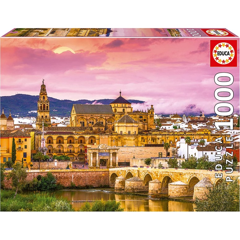 PUZZLE 1000 pcs Córdoba - Espanha - EDUCA