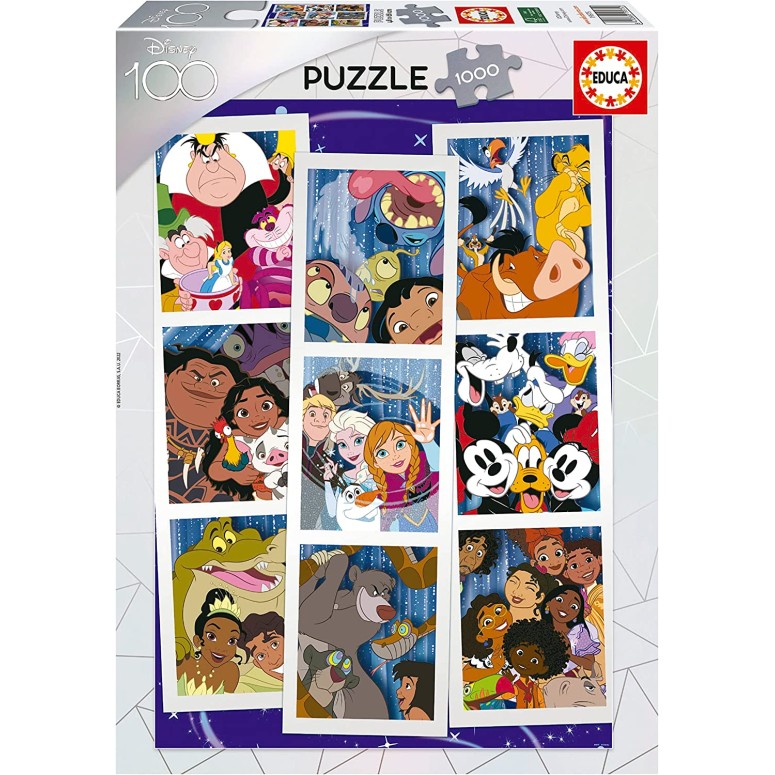 PUZZLE 1000 pcs Colagem Disney - EDUCA