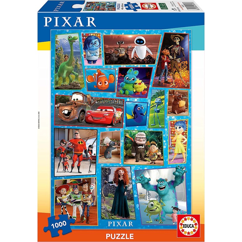 PUZZLE 1000 pcs Familia Pixar- Disney - EDUCA