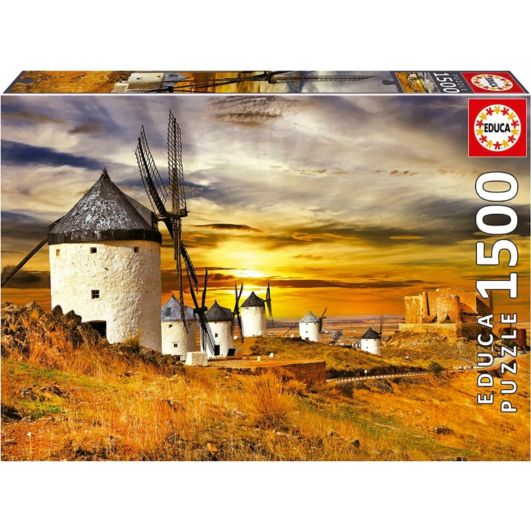 PUZZLE 1500 pcs - Moinhos de Vento - EDUCA