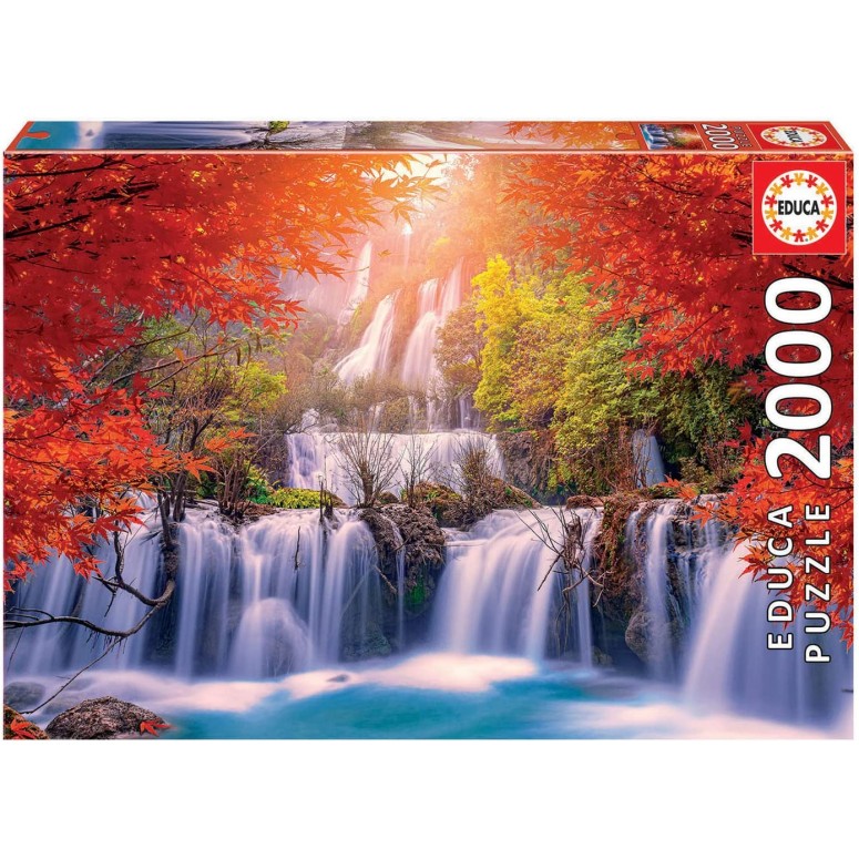 PUZZLE 2000 pcs - Cascata da Tailândia- EDUCA