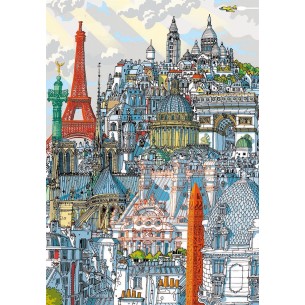 PUZZLE 200 pcs Paris - EDUCA 2