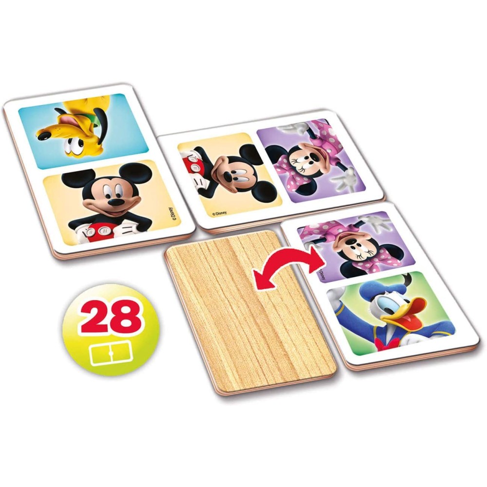 Jogo De Dominó Mickey 28 Peças-ETITOYS