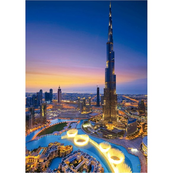 PUZZLE 1000 pcs Burj Khalifa - Emirados Árabes Unidos - EDUCA