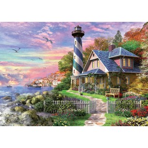 PUZZLE 1000 pcs Farol em Rock Bay - EDUCA 2