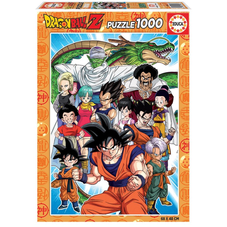 PUZZLE 1000 pcs Dragon Ball Z - EDUCA