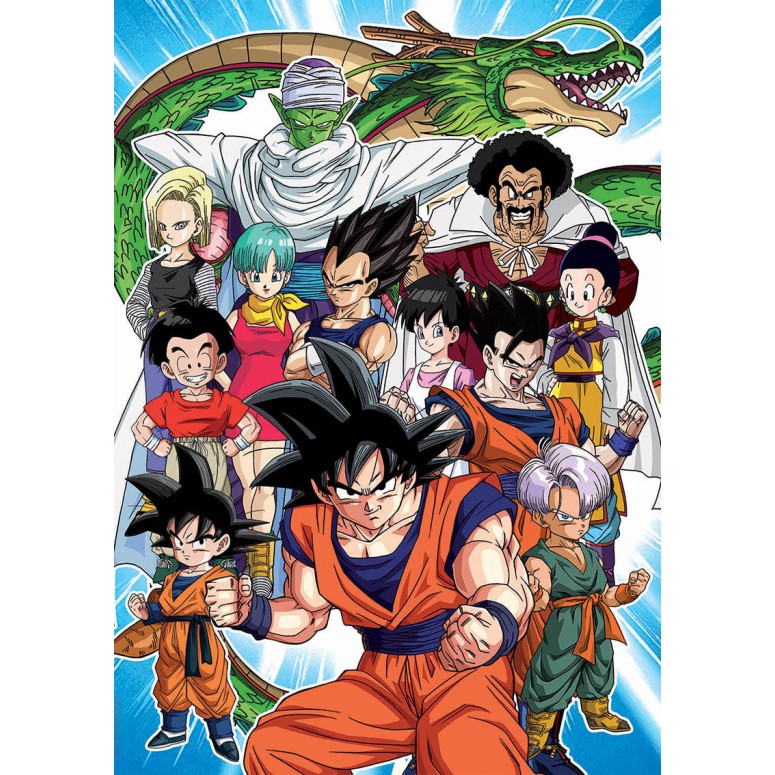 PUZZLE 1000 pcs Dragon Ball Z - EDUCA-0