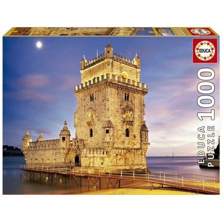 PUZZLE 1000 pcs Torre de Belém - EDUCA