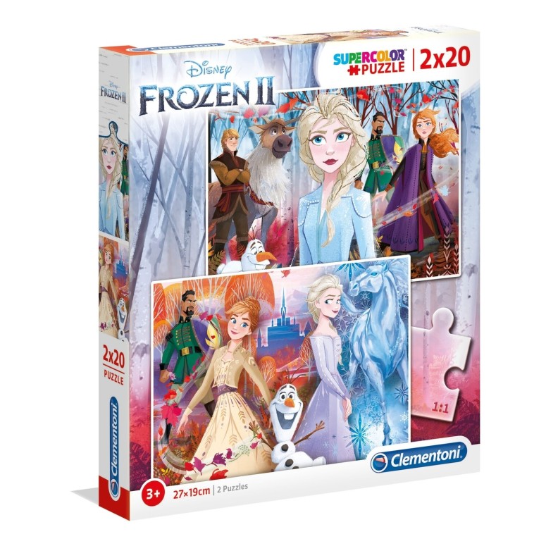 PUZZLE Frozen II - 2x20 pcs - CLEMENTONI