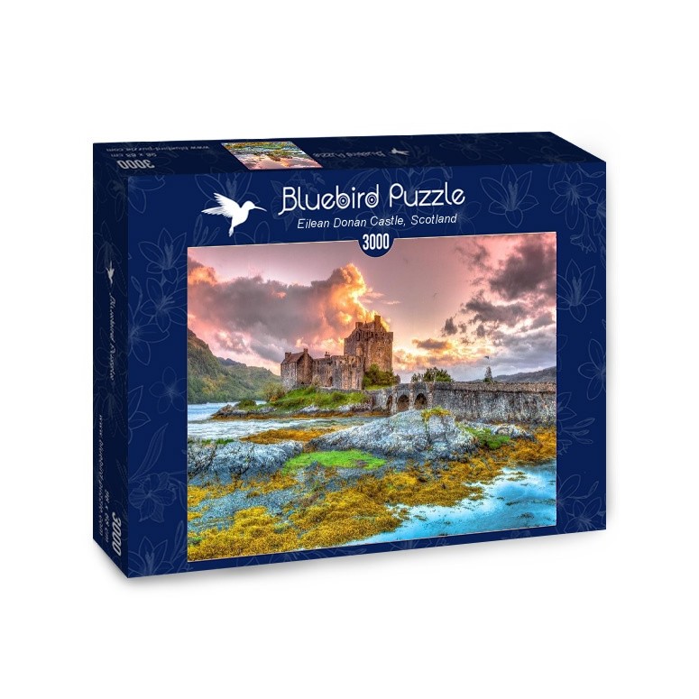 PUZZLE 3000 pcs - Eilean Donan Castle, Scotland - BLUEBIRD