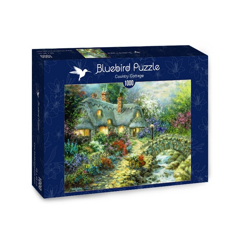PUZZLE 1000 pcs - Country Cottage - BLUEBIRD