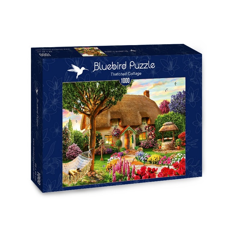 PUZZLE 1000 pcs - Thatched Cottage - BLUEBIRD