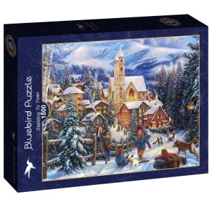 PUZZLE 1500 pcs Natal -...