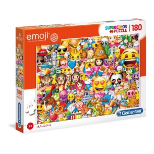 PUZZLE Super 180 pcs Emoji - CLEMENTONI