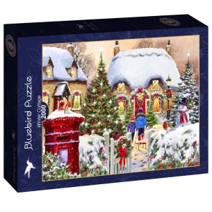 PUZZLE 2000 pcs Natal -...